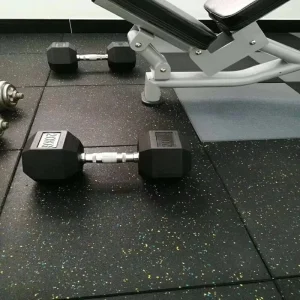 Custom 40 mm Thick Gym CrossFit Rubber Tile