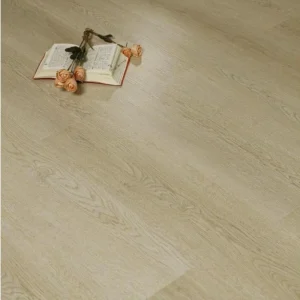 Custom 4mm New Chinese Style SPC Stone-Plastic Flooring with Hand-Ripple Surface, Waterproof Stain-Resistant Click-Lock System