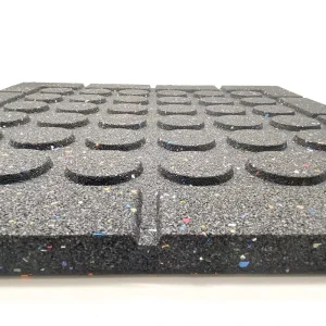 Custom 6-10mm EPDM Rubber Gym Floor Tiles and Sport Mat