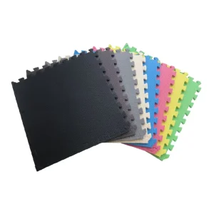Custom 60x60cm EVA Flooring Puzzle Tiles High Density Waterproof Gym Home Taekwondo Exercise Mats for Workout