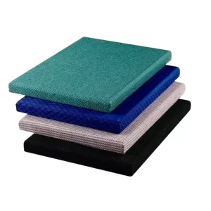 Custom Acoustic Panels 3D Molded PET Felt Wall Art for Hotel Lobby Soundproofing Decorative Sound Absorbing Board