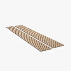 Custom Akupanel Acoustic Panel Wooden Wood Slat Fiber Soundproofing Acoustic Panel