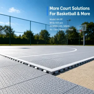 Custom Color Soft Waterproof Portable Interlocking Pickleball Court Floor Tiles for Outdoor Backyard Garden