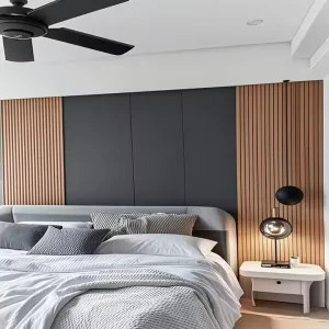 Custom Designed Modern 3D Acoustic Wood Slat Wall Panels Sound Absorption Heat Insulation for Dining Household Spaces Akupanel