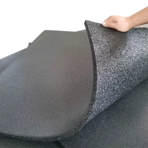 Custom EPDM Rubber Gym Flooring Mats Shock-Absorbing Washable Non-Toxic