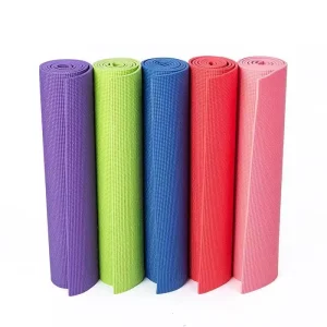 Custom Eco-Friendly Gymnastic Sport Fitness Exercise Non Slip 6mm PVC Yoga Mat
