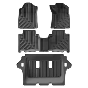 Custom Eco TPE Floor Mats & Trunk Liner for Toyota Fortuner All Weather Full Set Car Liners