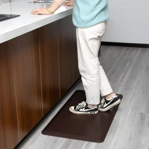 Custom Factory Modern Heavy Duty Waterproof Non-slip Standing Cushion Mat Polyester Anti-Fatigue Kitchen Mat