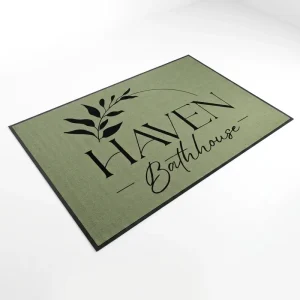 Custom Floor Mats Logo Welcome Entrance Door Mats for High Traffic Entrances