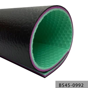 Custom Gemstone Texture Color PVC Badminton Court Flooring Roll Stable Size Anti-Fade Sports Vinyl Floor Factory Direct Supply