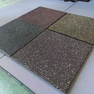 Custom Gym Rubber Floor Mat Roll Commercial Gym Flooring EPDM High Density Gym Rubber Flooring