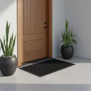 Custom Hand-Tufted Keyboard Decor Rug Washable Indoor Floor Mat Doormat