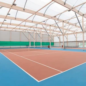 Custom Indoor Tennis Court Floor Mat High Elastic PVC Sports Floor Mat