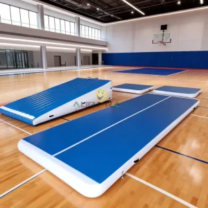Custom Inflatable Gymnastic air Mat Gym Mat Inflatable Yoga Mat for Home Fitness