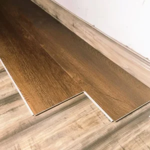 Custom LVP Flooring Vinyl Plank Click Lock Interlocking Waterproof SPC Flooring With Texture