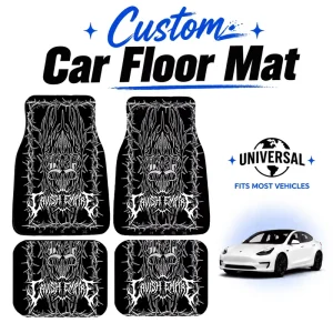 Custom Logo Car Floor Mats Waterproof & Anti Slip Automotive Rubber Floor Mats for Cars