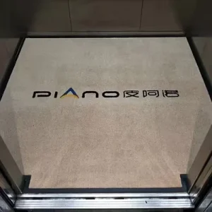 Custom Logo Elevator Floor Mat Non-Slip Commercial Heavy-Duty Personalized Entrance Rug for Office Building and Hotel