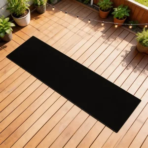 Custom Logo Heavy-Duty Darts Rug, Anti-Skid Latex Rubber Backing, Nylon/Polyester Pile, Machine-Made, 5 mm Thick