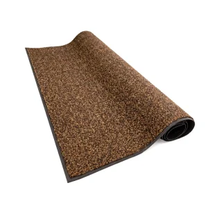 Custom Logo Indoor and Outdoor Entrance Matting Carpet Rolls Durable Non-Slip Nylon PVC Woven Washable