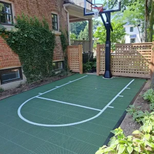 Custom Logo Outdoor Basketball Court Pp Interlocking Tiles for Backyard Basketball Court Flooring Tiles Event Sport Club