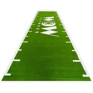 Custom Logo PP Floor Mat, 15 mm Pile Height, High Density, Waterproof, Gym and Sports Flooring