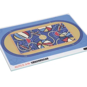 Custom Logo Pattern PVC Sports Flooring