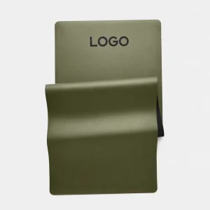 Custom Logo Portable Thick PU Non-slip Alignment Line Studio and Home Exercise Yoga Mat