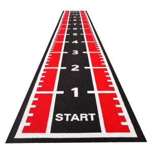 Custom Logo Printed Fitness Mat for Sports Flooring Sprint Track