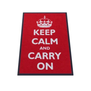 Custom Logo Printed Floor Mat Personalized Durable Nylon Carpet Mat Machine Washable Anti Slip Logo Entrance Mat