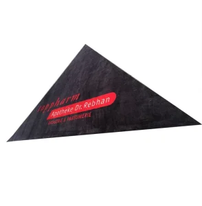 Custom Logo Printed Nylon Entrance Mat, Non-Slip Rubber Backing, Commercial Use