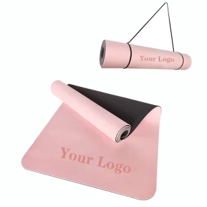 Custom Logo TPE Yoga Mat for Gymnastics Pilates and Exercise Anti-Slip