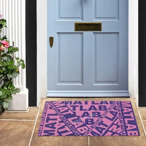 Custom Logo Water-Resistant Washable Front Door Mat