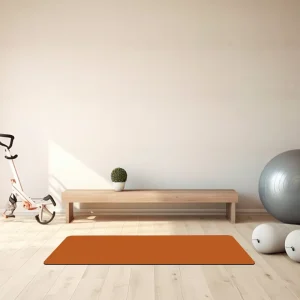 Custom Non-Slip Logo Yoga and Pilates Exercise Mat for Home Gym Fitness, OEM