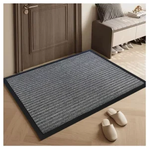 Custom Outdoor Industrial Rubber Doormat with Plain Ribs