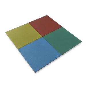 Custom Outdoor Rubber Matting 30mm SBR/EPDM Anti-Slip Shock-Absorbing Waterproof