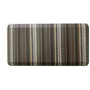 Custom PU Anti-Fatigue Cushion Kitchen Floor Mat, Anti-Slip, Eco-Friendly, Washable
