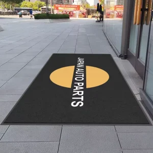 Custom PVC Material Carpets Cold Climate Slip-resistant Flooring Mat Rug for Club & Pub Entrances