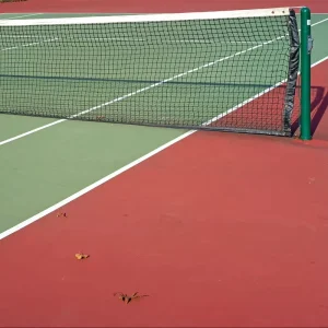 Custom PVC Vinyl Plastic Flooring for School Sports Modern Design with Anti Slip Feature for Basketball and Tennis Courts