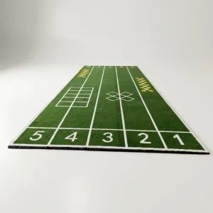 Custom Pile Height PE Indoor Gym Running Track and Soccer Artificial Grass Carpet Flooring