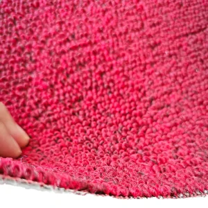 Custom Polypropylene Terry Hotel Carpet Loop Pile Solid Color Durable Large Office Commercial Floor Mats 4 m Width 5 mm