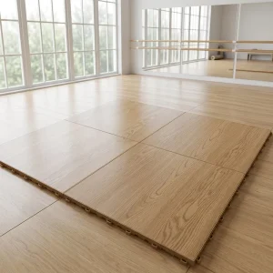 Custom Portable Outdoor Interlocking Wood Dance Floor Panels for Wedding Party Event