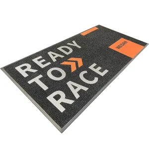 Custom Printed Carpet Logo Mats Door Mat Entrance Mats Flower-Shaped Rug Doormat