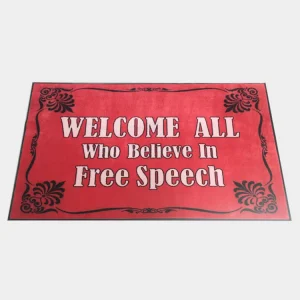 Custom Printed Nylon Entrance Mat, Non-Slip Rubber Backing, Commercial Use