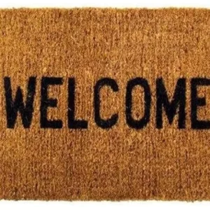 Custom Printed PVC and Coir Anti-Slip Door Mat