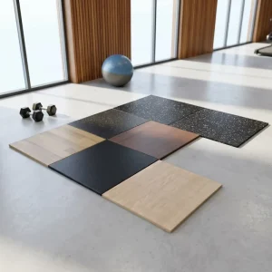 Custom Protective Rubber Gym Flooring and Mats