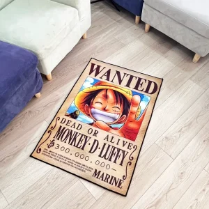 Custom Shape Hand-Tufted Anime Rug Floor Mat for Bedroom Living Room