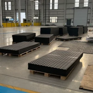 Custom Size HDPE Ground Protection Mat Heavy Duty Road Mat