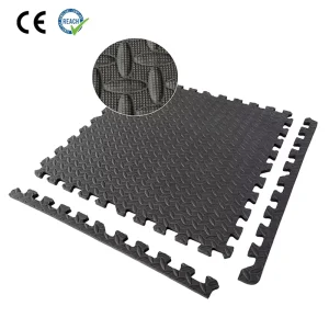 Custom Size Home Gym Environmental Friendly Fitness Workout Colorful Non-slip EVA Foam Floor Mat