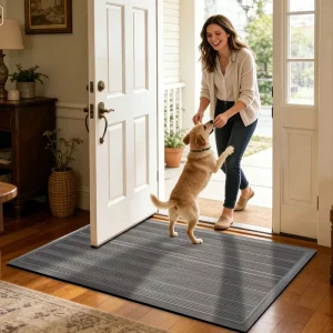 Custom Size PVC Entrance Floor Mat Multi-Color Anti-Fatigue Non-Slip Entryway Rug