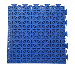 Custom Water-Repellent Interlocking Outdoor Badminton and Basketball Court Tiles